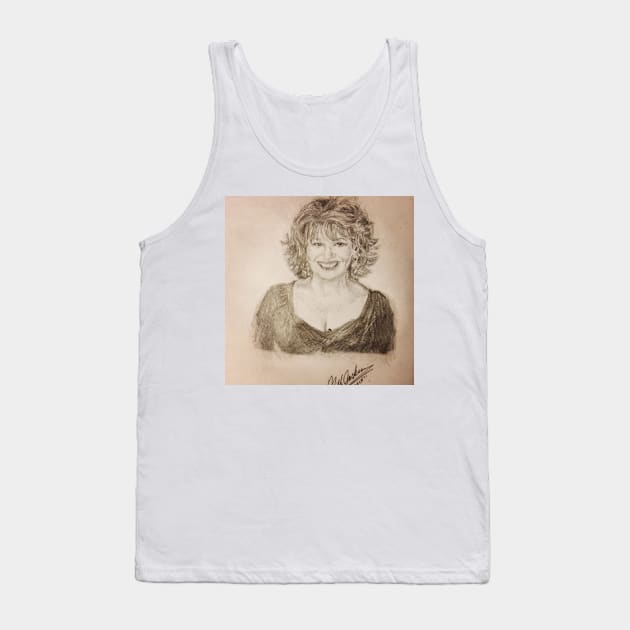 JOY BEHAR PENCIL PORTRAIT Tank Top by billyhjackson86